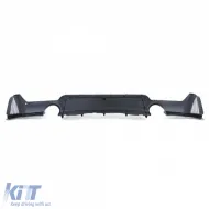 Rear diffuser gloss + tailpipe 440 look fits BMW F32 F33 F36 425 428 430-image-6278296