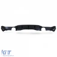 Rear diffuser matte + tailpipe 440 look fits BMW F32 F33 F36 425 428 430-image-6278334