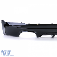 Rear diffuser Performance black gloss fits 2 Series BMW F22 F23 220 225 228 230-image-6257705