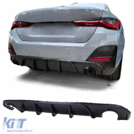 image-46-Rear diffuser Performance black gloss fits for 4 Series BMW G26 Gran Coupe 420 430