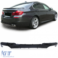 Rear diffuser Performance black gloss fits for 5 Series BMW F10 F11 550i M550d - ODRBDB6013212