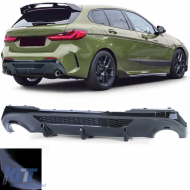 Rear diffuser Performance black gloss suitable for 1 Series BMW F40 118d 120d 128ti - ODRBDB6014271