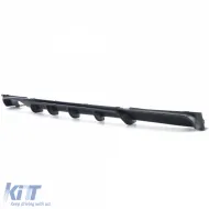 Rear diffuser Performance black matte suitable for 3 Series BMW F30 F31 316 318 320-image-6277346