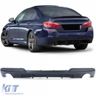 image-16-Rear diffuser Performance black matte suitable for BMW 5 Series F10 F11 535i 535d 10-17