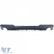 Rear diffuser Performance black matte suitable for BMW 5 Series F10 F11 535i 535d 10-17-image-6327172