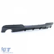 Rear diffuser Performance black matte suitable for BMW 5 Series F10 F11 535i 535d 10-17-image-6327173