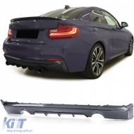 Rear diffuser Performance carbon look fits BMW 2 Series F22 F23 M235i 240i - ODRBDB6012394