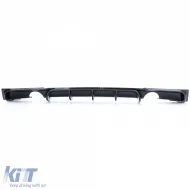 Rear diffuser Performance carbon look suitable for 3 Series BMW F30 F31 335i 340i-image-6326472