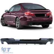 image-37-Rear diffuser Performance gloss black fits BMW 5 Series F10 F11 535i 535d 10-17