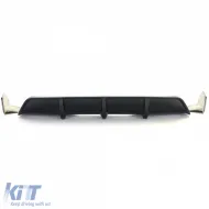 Rear diffuser Performance gloss black suitable for BMW X6 F16 14-19-image-6278364