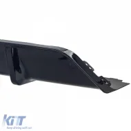 Rear diffuser Performance gloss black suitable for BMW X6 F16 14-19-image-6278367