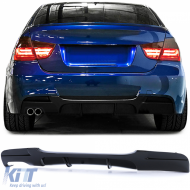 image-52-Rear diffuser performance gloss fits for BMW E90 E91 316 318 320 323 325 328 330