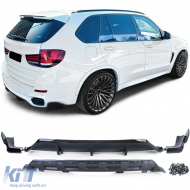Rear Diffuser Performance Look Gloss Black suitable for BMW X5 F15 13-18 - ODRBDB6027252