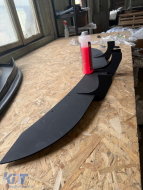 Rear diffuser splitter R Max suitable for Golf 5 – Matte black, ABS plastic / 2003–2009-image-6260459