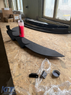 Rear diffuser splitter R Max suitable for Golf 5 – Matte black, ABS plastic / 2003–2009-image-6260460