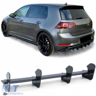 image-69-Rear diffuser splitter rear apron performance for VW Golf 7.5 R Facelift 17-21