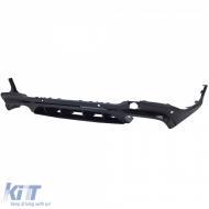 Rear diffuser sport + black tailpipes for Mercedes GLC X253 19-22 facelift-image-6257820