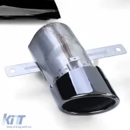 Rear diffuser Sport Type 2 with black tailpipes for Mercedes A-Class W177 from 18-image-6326478
