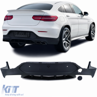 Rear diffuser sport version fits Mercedes GLC Coupe C253 2016-2019 - ODRBDM6014019