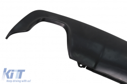 Rear Diffuser suitable for BMW 5 Series E60 E61 (2003-2010) Sport M-Technik Design Single Outlet-image-6101921