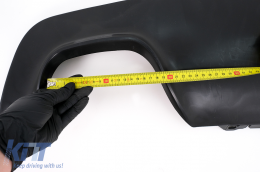 Rear Diffuser suitable for BMW 5 Series E60 E61 (2003-2010) Sport M-Technik Design Single Outlet-image-6101922