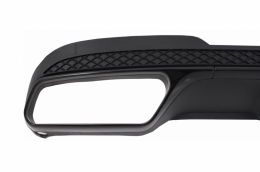Rear Diffuser suitable for MERCEDES E-Class W212 S212 AMG Sport Line Facelift (2013-2016) E63 Design Black-image-6034581