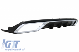 Rear Diffuser suitable for Mercedes E-Class W212 Facelift (2013-2016) only Standard Bumper-image-6057497