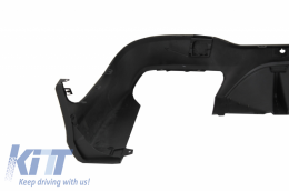 Rear Diffuser suitable for Mercedes GLC X253 SUV (2015-07.2019) GLC63 Black Night Package Design-image-6055480