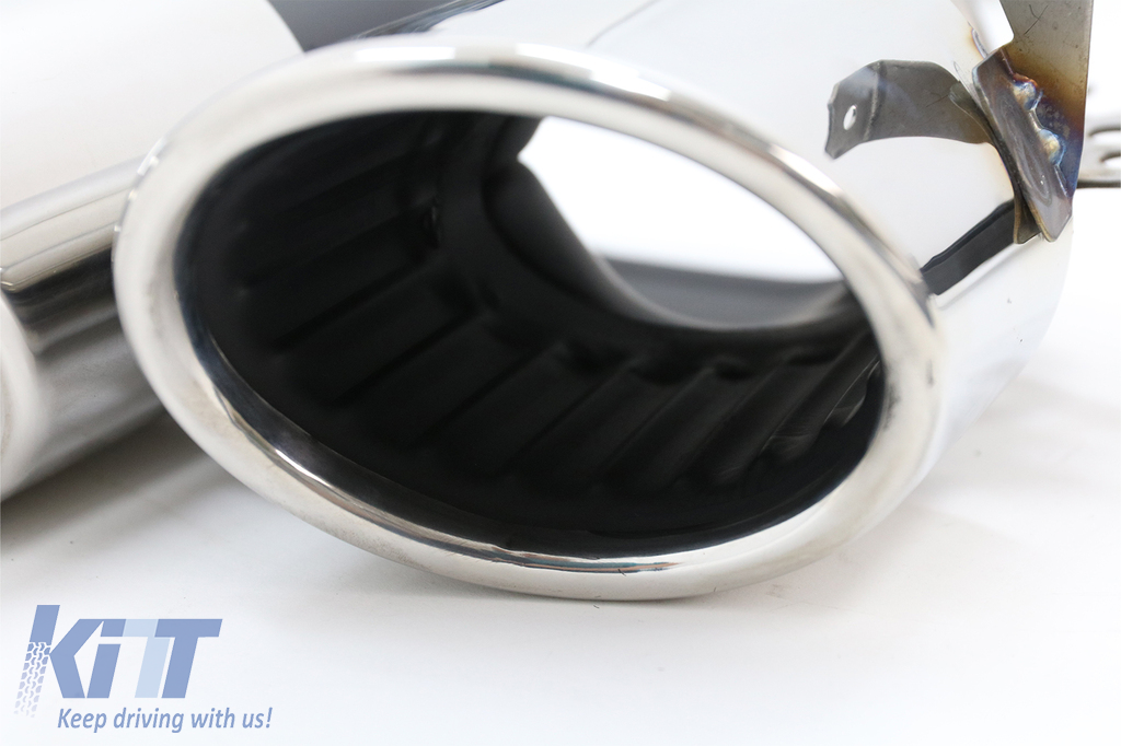 Rear Diffuser with Chrome Exhaust Tips suitable for Mercedes GLB X247