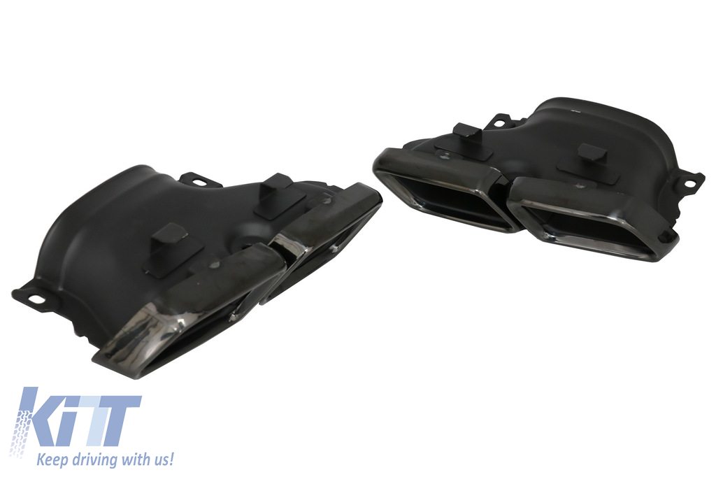 Rear Diffuser with Exhaust Muffler Tips suitable for Mercedes GLE W166