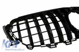 Rear Diffuser with Exhaust Tips and Central Grille Black suitable for Mercedes E-Class C238 AMG Sport Line (2016-up) E53 Design-image-6058700