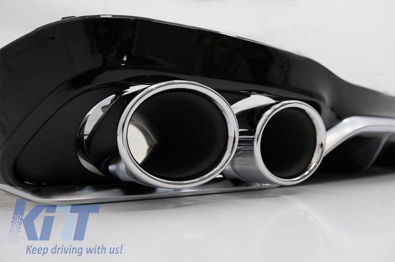 Rear Diffuser with Exhaust Tips suitable for Mercedes EClass W213