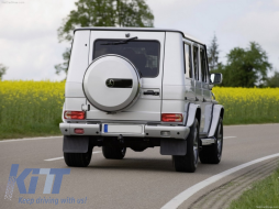 Rear Mud Flaps Apron suitable for Mercedes G-Class W463 W461 (1989-2017)-image-6027611