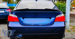 Rear PSM style spoiler suitable for BMW E60 black piano finish-image-6260447