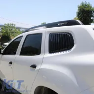 Rear Quarter Glass Cover suitable for Dacia Duster 2018+ Black Color 