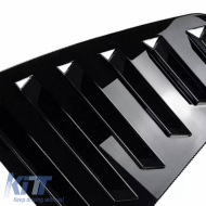 Rear Quarter Glass Cover suitable for VW Golf VI (6) 08-11 Black Color 2 Pieces-image-6317191