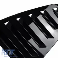 Rear Quarter Glass Cover suitable for VW Golf VI (6) 08-11 Black Color 2 Pieces-image-6318018