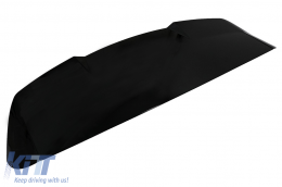 Rear Roof Spoiler suitable for Audi Q8 SUV (2018-up) RS Design Piano Black-image-6084571