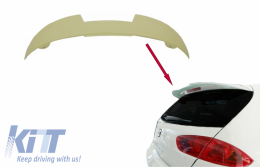 Rear Roof Spoiler suitable for Seat Leon 1P1 (2009-2012) - TSSTL1P1