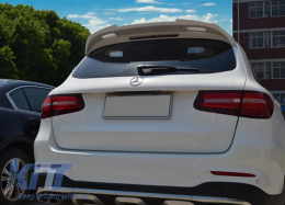 Rear Roof Spoiler Wing Add-on suitable for Mercedes GLC X253 SUV (2015-up) Piano Black-image-6050173