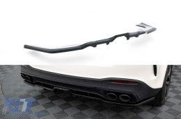 Rear Splitter suitable for Mercedes-A Design GLE 53 / 63 W167 / W167 Facelift 2019-2023, gloss black - ABMESX6010887