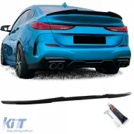 image-79-Rear spoiler ducktail black gloss suitable for 2 Series BMW F44 Gran Coupe from 2020