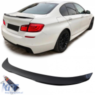 image-35-Rear spoiler ducktail black gloss suitable for 5 Series BMW F10 sedan 09-17
