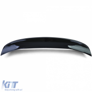Rear spoiler ducktail gloss black suitable for 3 Series BMW E46 Coupe 1999-2006-image-6210366