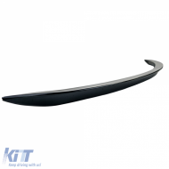 Rear spoiler lip gloss black fits Mercedes GLC Coupe C254 from 2023-image-6264188