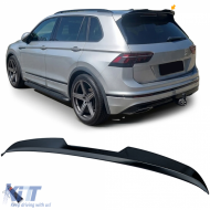 Rear Spoiler Lip Gloss Black fits VW Tiguan II 2016-2024 R-Line - ODSV6014743