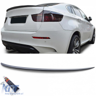 image-7-Rear spoiler lip Performance carbon look with ABE fits BMW X6 E71 2008-2014