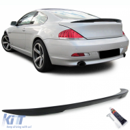 image-10-Rear spoiler lip sport version suitable for 6 Series BMW E63 Coupe 04-07
