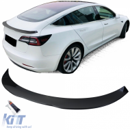 image-76-Rear spoiler Performance black gloss fits Tesla Model 3 from 2017