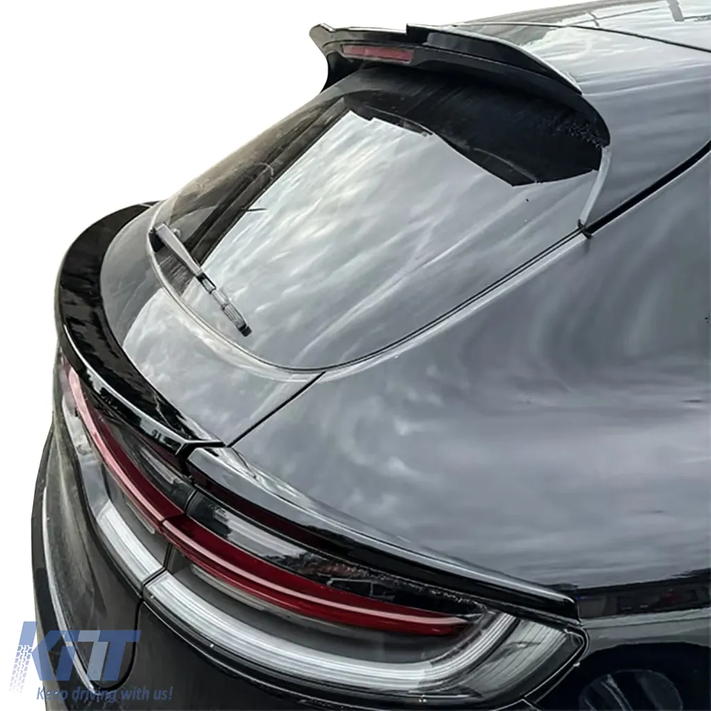 Rear Spoiler Performance Lip Gloss Black fits Porsche Macan 2018-21
